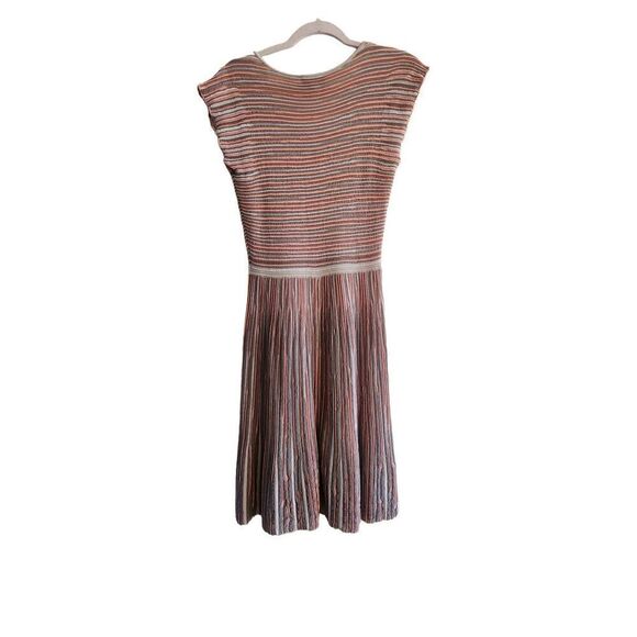 Emporio Armani Multicolor Tubular Knit Dress size 42 - Picture 4 of 10